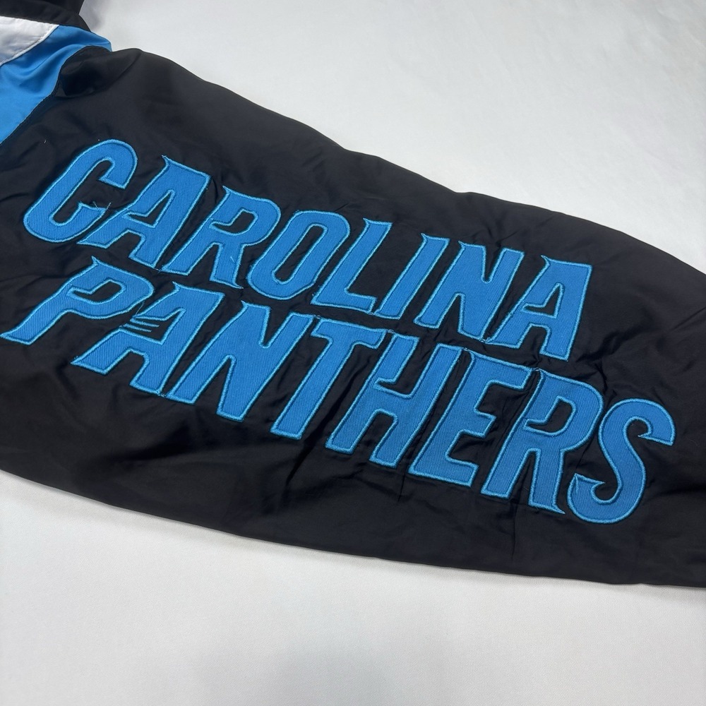 Carolina Panthers NFL Men's XXL G-III Hooded Reversible Jacket Black & Dark Gray - Picture 12 of 16